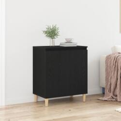 vidaXL Служебен шкаф Черния дъб 60 x 35 x 70 cm Инженерна дървесина (862593)