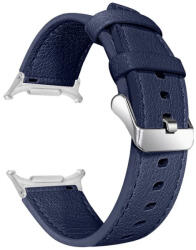 Gigapack Samsung Watch Ultra eSIM 47 mm GIGAPACK Pótszíj Egyedi Méret, Valódi bőr, Sötétkék