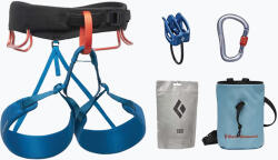 Black Diamond Set de cățărare cu harnașament pentru bărbați Black Diamond Momentum Harness Package blue/black