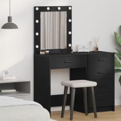 vidaXL Тоалетка Черния дъб 50 x 41 x 135 см Инженерна дървесина (865038)