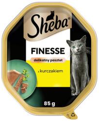 Sheba Finesse 85 g teljes értékű nedves eledel felnőtt macskáknak csirkehússal és pürével