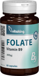 Vitaking Folat organic 400mcg, 60 capsule, Vitaking