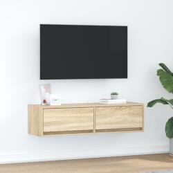 vidaXL ТВ шкаф 100 x 31 x 25, 5 см дъб сонома Инженерна дървесина (861528)