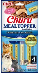  Inaba Cat Churu Meal Topper nedves macskaeledel tonhal & kagyló 4x14g