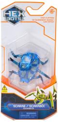 Spin Master Figurina interactiva, Hexbots, Rhino Beetle, Scarabee Rhinoceros, Blue, 20149631 Figurina