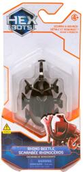 Spin Master Figurina interactiva, Hexbots, Rhino Beetle, Scarabee Rhinoceros, Gri, 20149629 Figurina