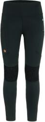 FJALLRAVEN Abisko Trekking Tights HD W női túranadrág - fekete 42 fekete