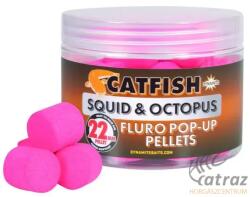 Dynamite Baits Fluro Pellet Squid & Octopus 22mm - Fluro Harcsázó Pop-Up Pellet (DY872)