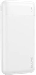 Dudao K18-1W 10000mAh USB-A / USB-C / Micro USB - fehér (K18-1W)