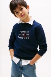 Tommy Hilfiger gyerek felső sötétkék, nyomott mintás, KB0KB09569 - sötétkék 176