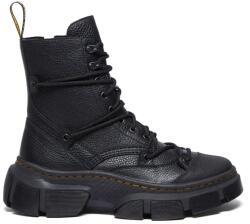Dr. Martens bőr csizma DMXL fekete, női, platformos, DM41646001 - fekete Női 40