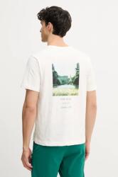 Pepe Jeans pamut póló PETTE fehér, férfi, nyomott mintás, PM509799 - fehér S