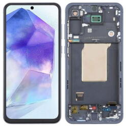 GH82-34307C Samsung Galaxy A55 TFT LCD kijelző érintővel fekete kerettel, előlap (GH82-34307C)