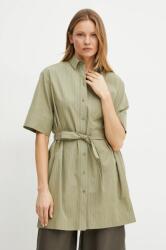 MM Max Mara Leisure pamut ing női, galléros, zöld, relaxed, 2516191018600 - zöld 34