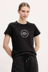 Helly Hansen pamut póló CORE GRAPHIC női, fekete, 54592 - fekete S