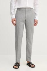 Tommy Hilfiger nadrág férfi, szürke, testhezálló, SQTHL7527. SQTH509 - szürke 52