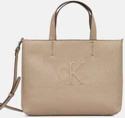 Calvin Klein Jeans kézitáska bézs, LV04K3111G - bézs Univerzális méret - answear - 29 990 Ft