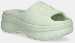 adidas Originals papucs Adifom Stan Slide W zöld, női, platformos, JH7467 - zöld Női 39 1/3