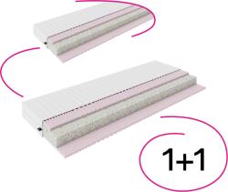 TEMPO KONDELA Saltele, set de 2 buc. , 15 cm, 90x200 cm, MAGDO Saltea