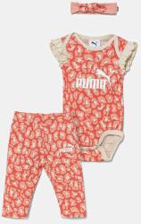PUMA baba pamut melegítő MINICATS ESS ANIMAL Newborn 3-Piece Set rózsaszín, 686291 - rózsaszín 68