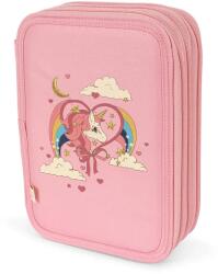 Konges Sløjd gyerek tolltartó CLOVER MAXI PENCIL CASE rózsaszín, KS102992 - rózsaszín Univerzális méret