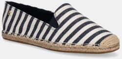Tommy Hilfiger espadrilles NAUTICAL STRIPE ESPADRILLE - sötétkék Női 36