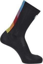 Salomon Sosete de alergare Salomon Pulse Race Flag Crew - black
