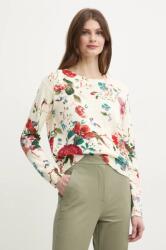 Max Mara pamut pulóver női, bézs, 2515361042600 - bézs XS