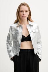 The Kooples rövid kabát ezüst, átmeneti, FBLO30008K - ezüst 36