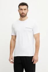 Emporio Armani Underwear póló otthoni viseletre 2 db fehér, férfi, nyomott mintás, EM000391 AF10779 - fehér XL