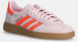 Adidas velúr sportcipő Handball Spezial W rózsaszín, JS0250 - rózsaszín Női 36 2/3