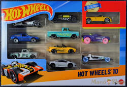 Mattel kisautók 10 db-os szett (54886_p)