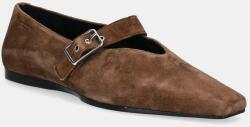 Vagabond Shoemakers velúr balerina WIOLETTA barna, 5701-240-89 - barna Női 40