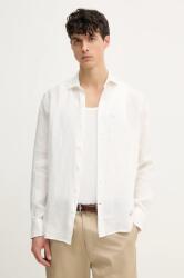 MC2 Saint Barth len ing férfi, galléros, fehér, regular, PAMP001 - fehér S