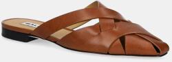Bally bőr papucs barna, női, WF105I - barna Női 40