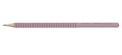 Faber-Castell Ceruza Faber-Castell Grip 2001 B rózsaszín ergonomikus háromszög formájú test málna szinű pötyökkel (517054)