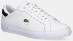 Lacoste bőr szandál POWERCOURT fehér, férfi, 49SMA0081 - fehér Férfi 42 - answear - 35 990 Ft