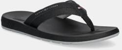 Tommy Hilfiger flip-flop MOLDED HILFIGER BEACH SANDAL fekete, férfi, FM0FM05361 - fekete Férfi 45