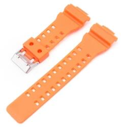  Curea tip Casio portocalie din cauciuc G-Shock GA-100, GA 110 - 44148