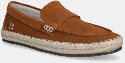 Pepe Jeans espadrilles velúrból TOURIST COAST barna, PMS10337 - barna Férfi 45