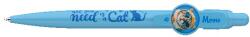 ICO Golyóstoll ICO Cats pasztell kék (9010191004) - vectraline