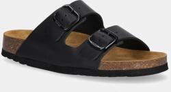 Scholl bőr papucs JOSEPHINE fekete, női, F318181004 - fekete Női 40