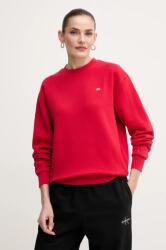 Tommy Hilfiger pamut melegítőfelső piros, női, sima, WW0WW45980 - piros M