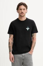 Guess Jeans pamut póló fekete, férfi, nyomott mintás, M5GI55 K8FQ4 - fekete XL