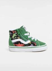Vans gyerek sportcipő SK8-Hi Reissue Side Zip - zöld 21