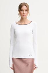 MM Max Mara Leisure hosszú ujjú fehér, 2516941037600 - fehér L