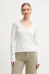 GUESS pulóver ROSIE könnyű, női, bézs, W5GR07 Z3D60 - bézs XS