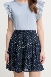 Pepe Jeans szoknya DANY sötétkék, mini, harang alakú, PL901191 - sötétkék XS