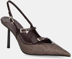 Le Silla tűsarkú Chanel Morgana barna, 4213D080BXPPPAN748 - barna Női 37