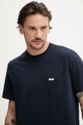 Guess Jeans pamut póló sötétkék, férfi, sima, M5RI74 K8FQ4 - sötétkék XL